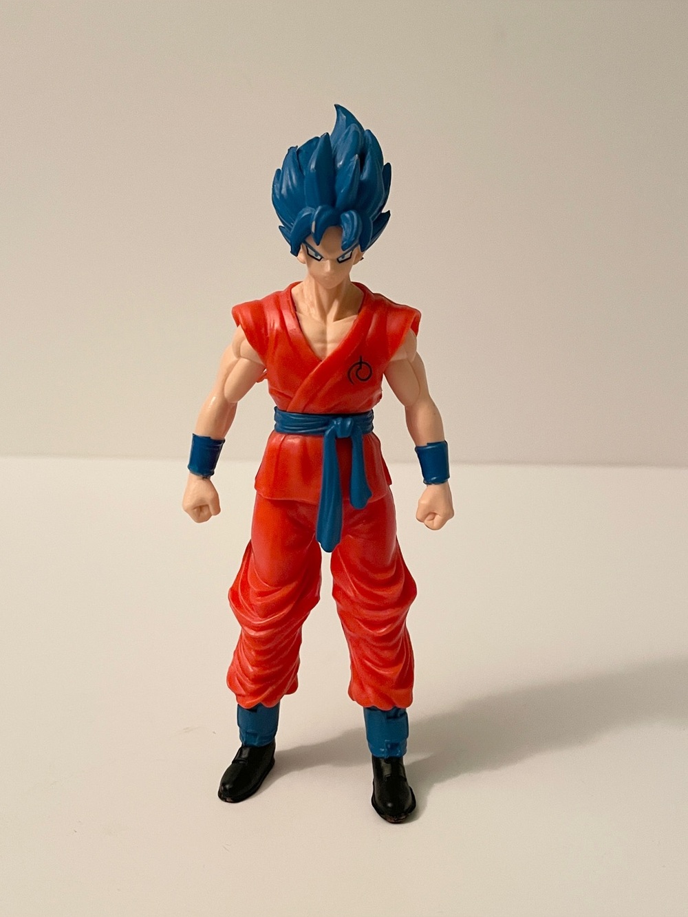 Dragon Ball Super Son Goku Blue Hair Anime Action Figure Unbranded